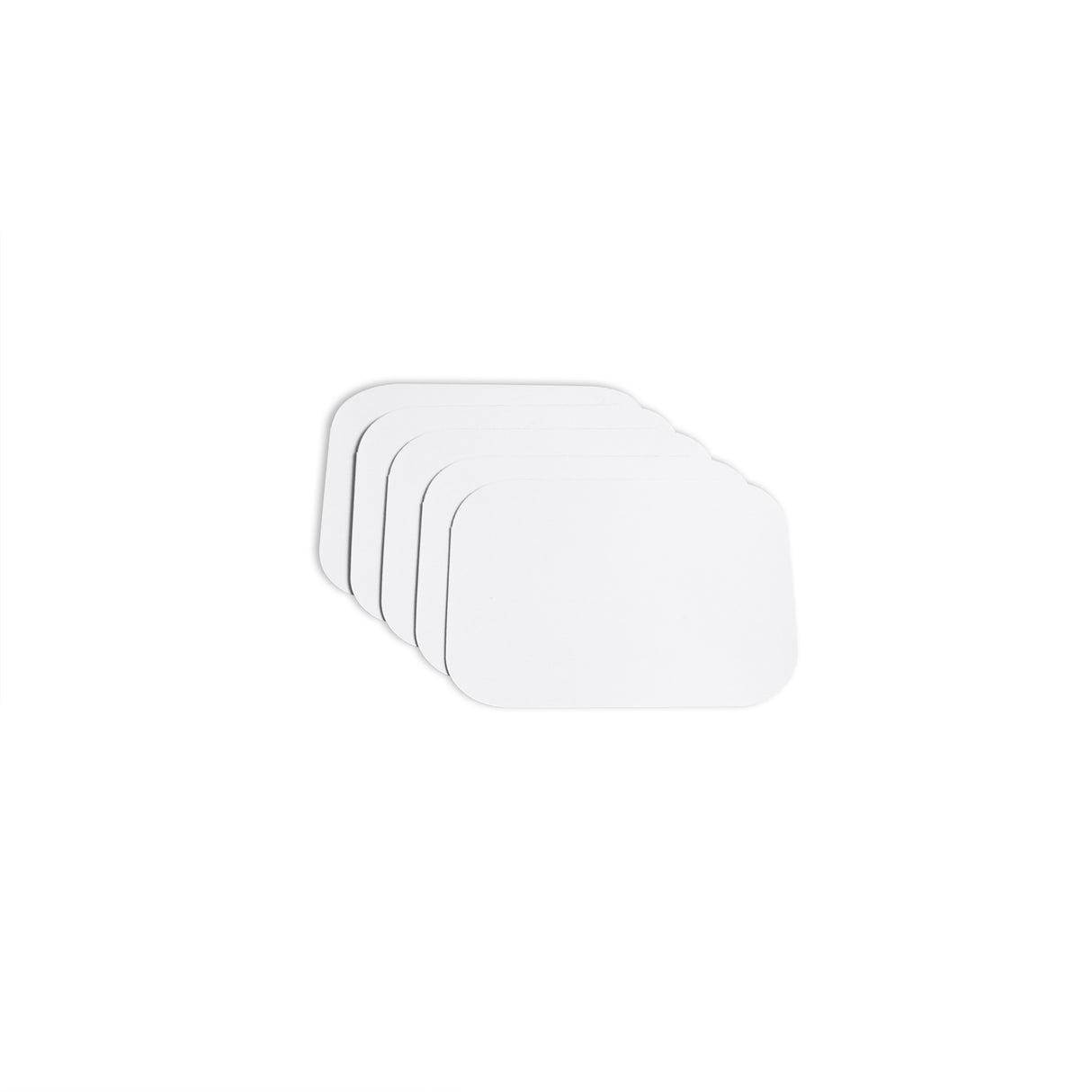 Laminated Lids for 1LB Aluminum Oblong Containers, 1000 pcs