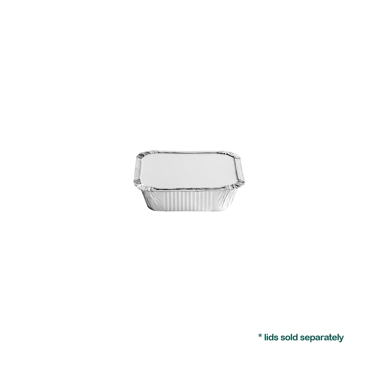 1LB Aluminum Oblong Containers, 1000 pcs