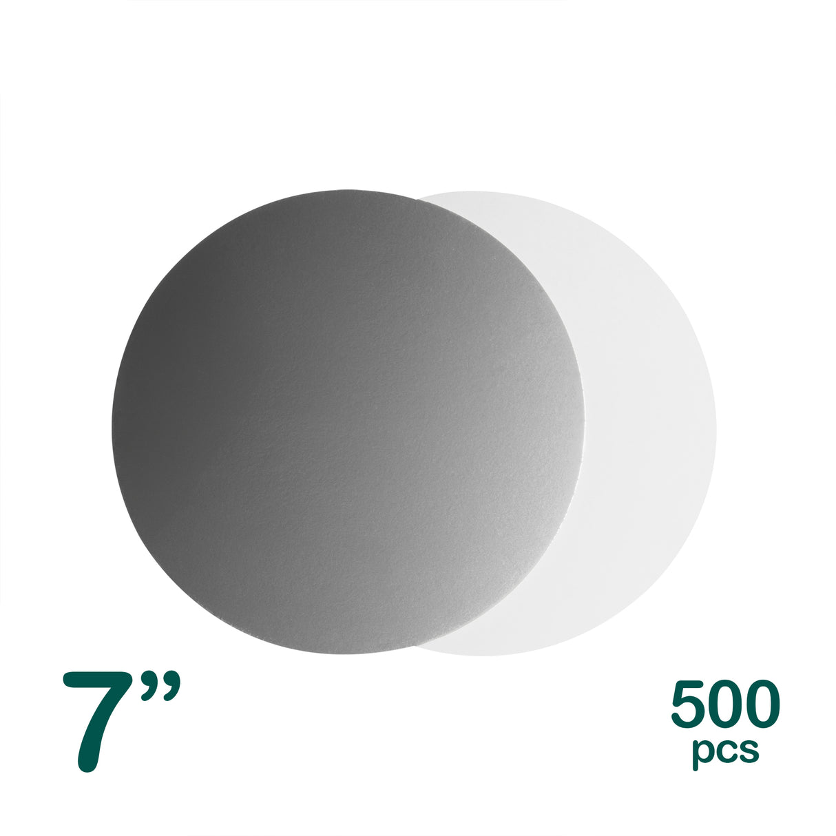 7 inch Laminated Foil Lids for Aluminum Container, 1000 pcs