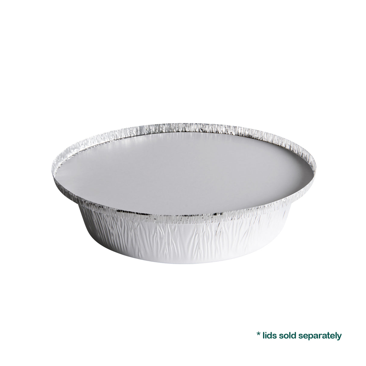 7 inch Aluminum Round Containers, 500 pcs