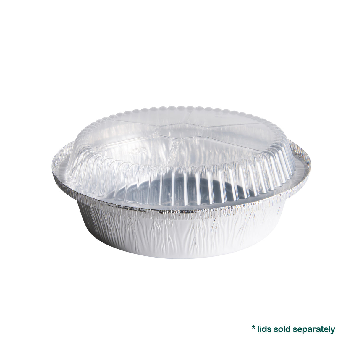 7 inch Aluminum Round Containers, 500 pcs