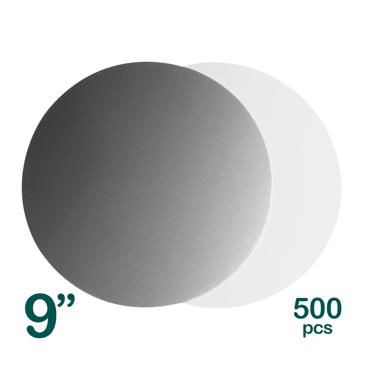 9 inch Laminated Foil Lids for Aluminum Container, 1000 pcs