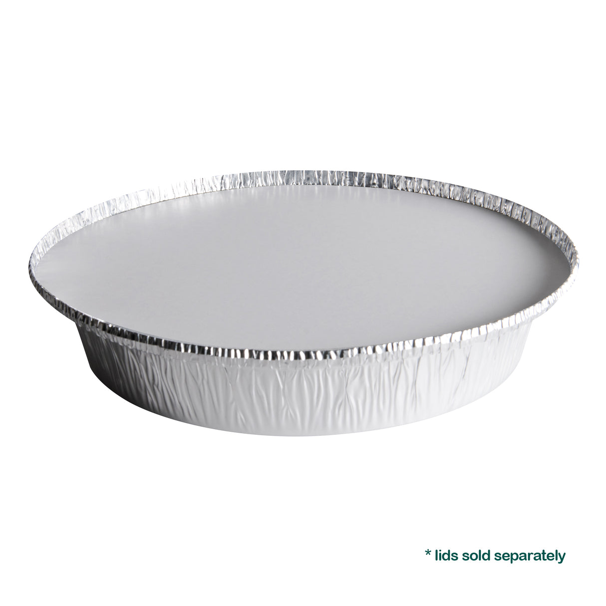 9 inch Aluminum Round Containers, 500 pcs