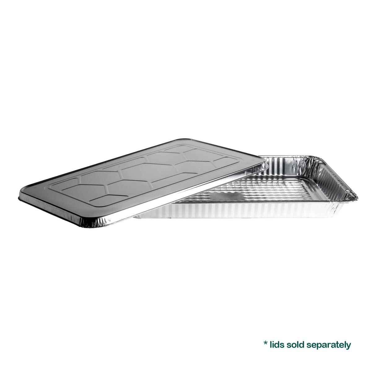 Full Size Aluminum Steam Pans, Medium, 50 pcs