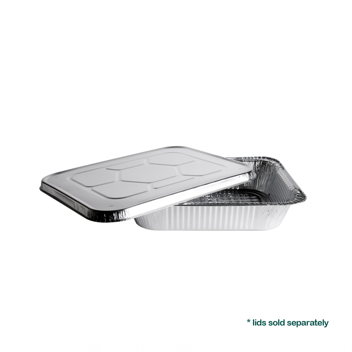 Half Size Aluminum Steam Pans, Deep, 100 pcs