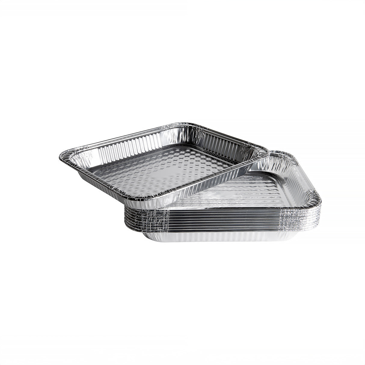Half Size Aluminum Steam Pans, Shallow, 100 pcs