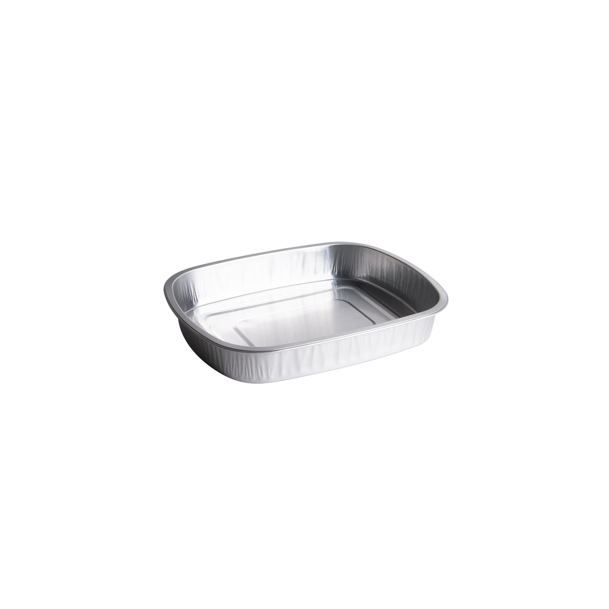 25oz Aluminum Smooth Wall Containers with Lids, 100 sets
