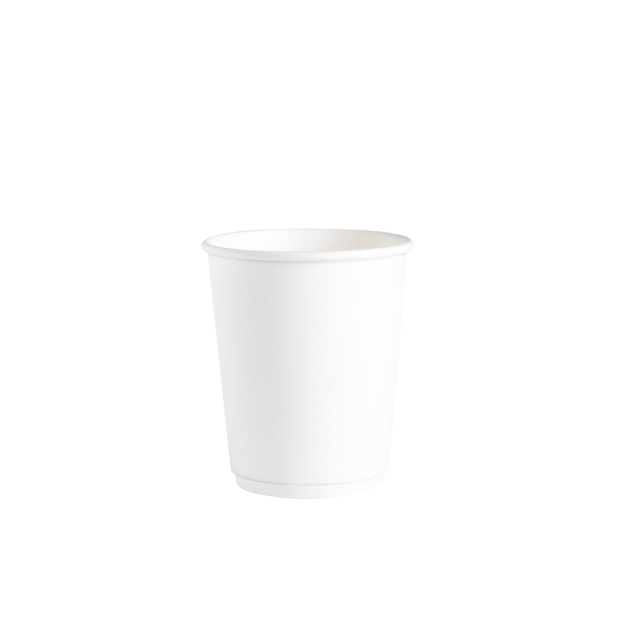 Double Wall White 8oz Paper Cups, 500pcs