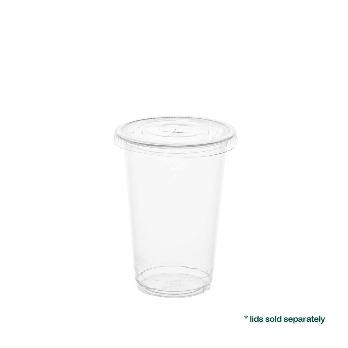 10oz Clear PET Plastic Cold Cups, 1000 pcs