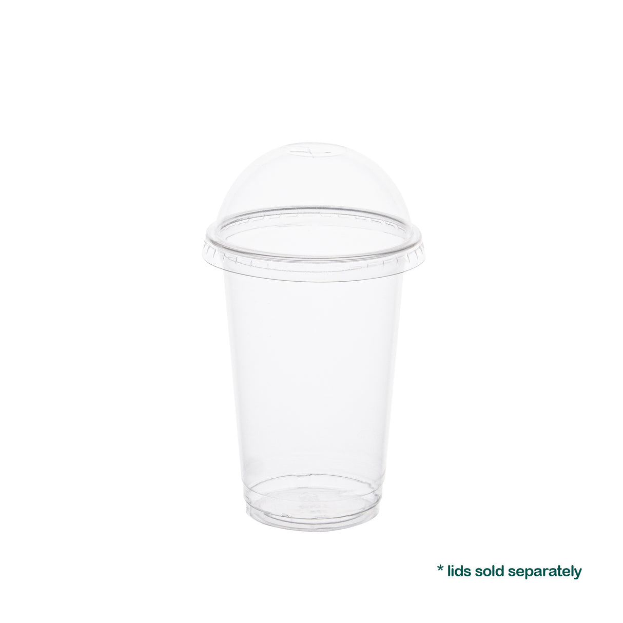 10oz Clear PET Plastic Cold Cups, 1000 pcs