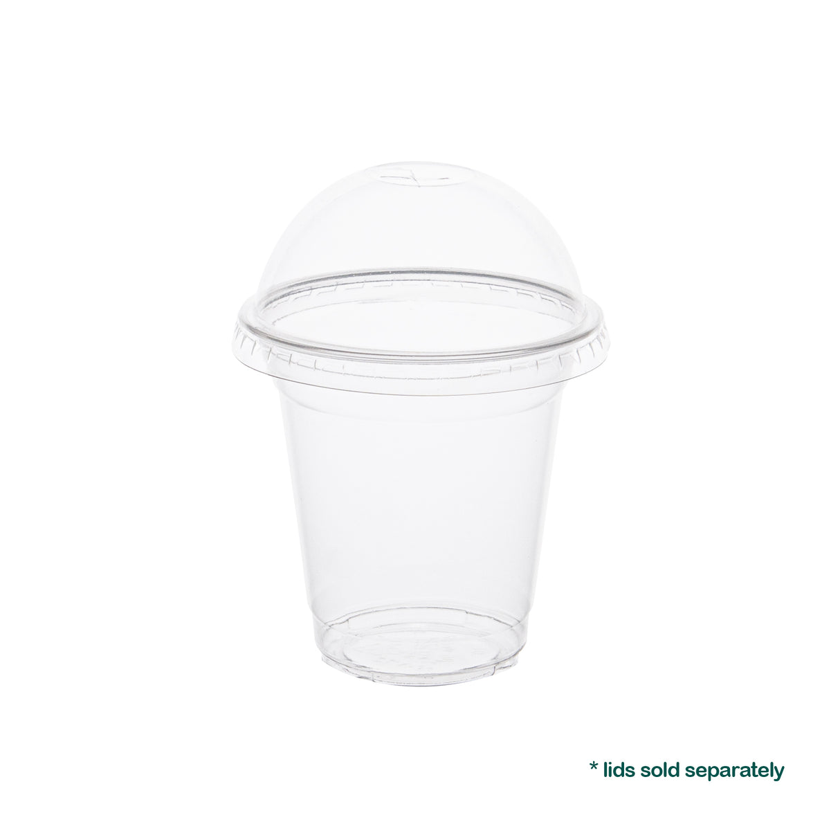 12oz Clear PET Plastic Cold Cups, 1000 pcs