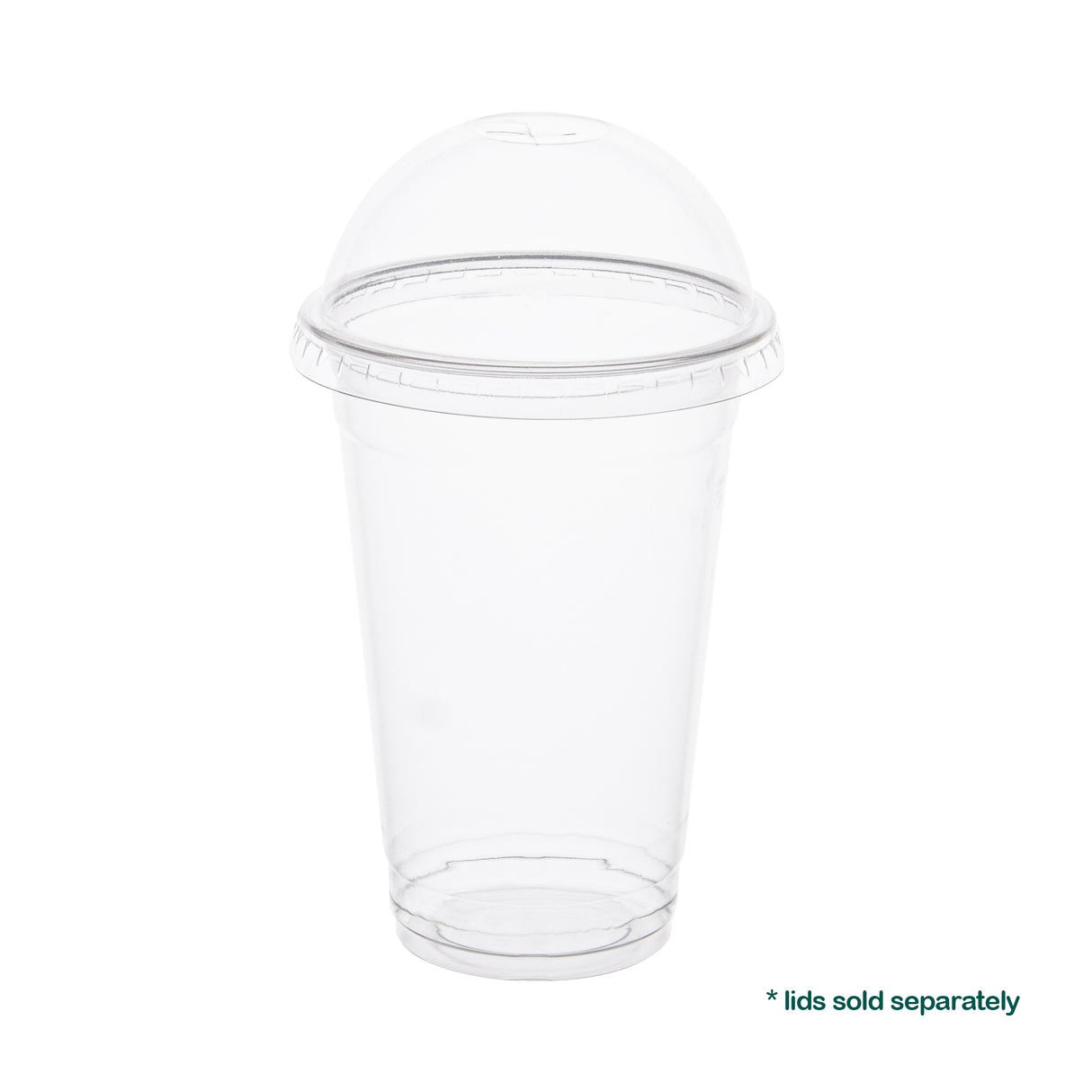 20oz Clear PET Plastic Cold Cups, 1000 pcs