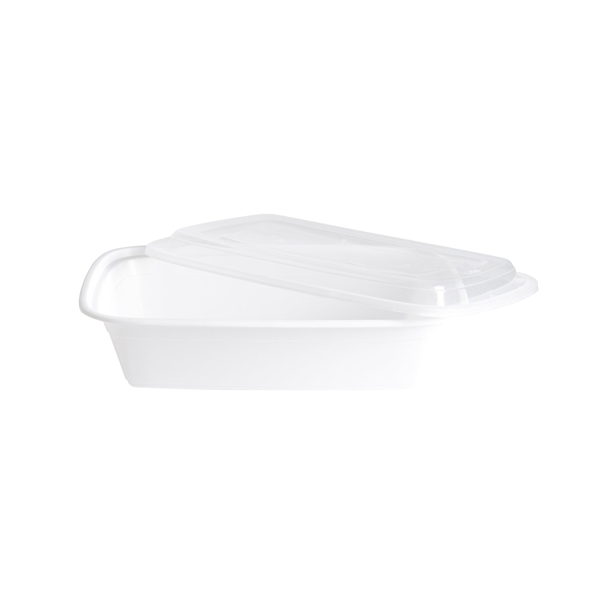 24oz Rectangular Microwavable Containers, 150 sets