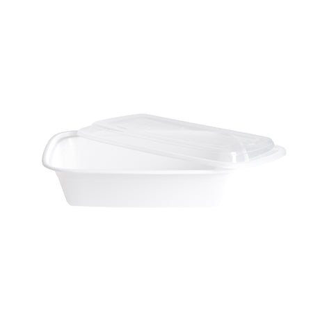 24oz Rectangular Microwavable Containers, 150 sets