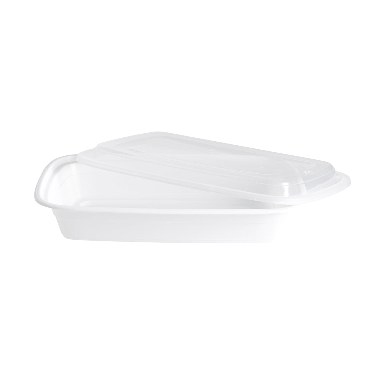 28oz Rectangular Microwavable Containers, 150 sets