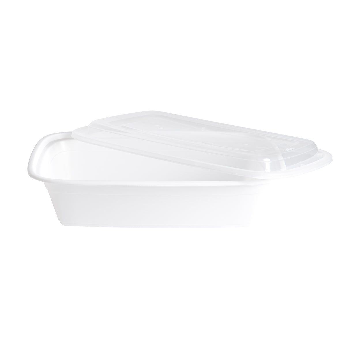 38oz Rectangular Microwavable Containers, 150 sets