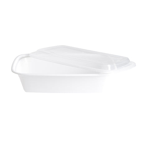 38oz Rectangular Microwavable Containers, 150 sets