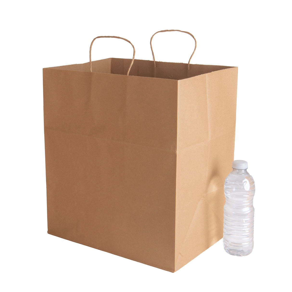 14x10x16 inch Kraft Paper Bags with Twisted Handles, 200 pcs