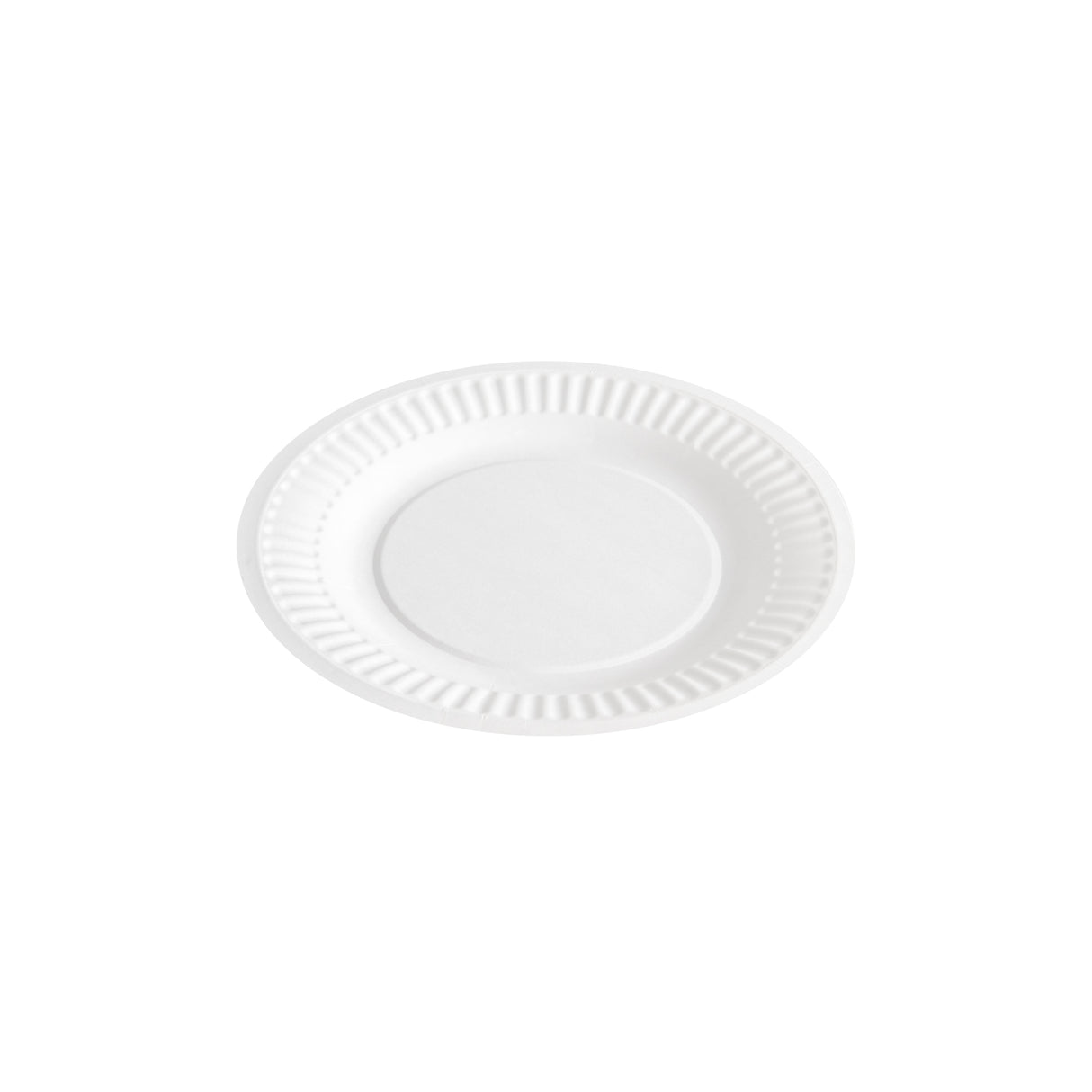 6 Inch White Paper Plates, 1000 pcs