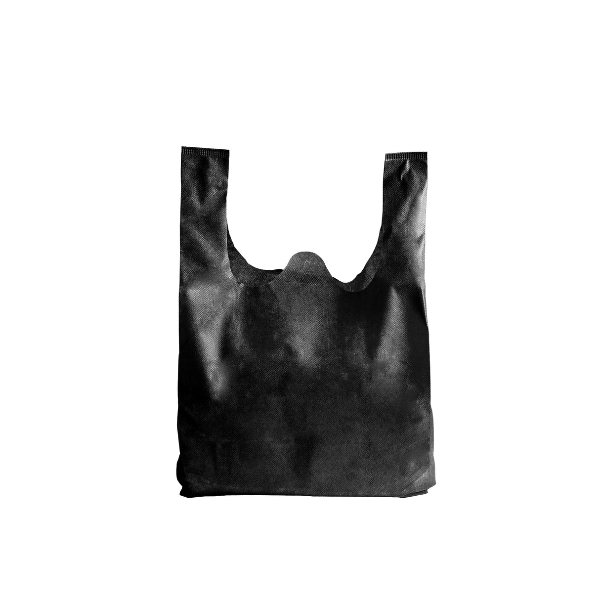 Medium Black Reusable Non-Woven Bags, 500 pcs