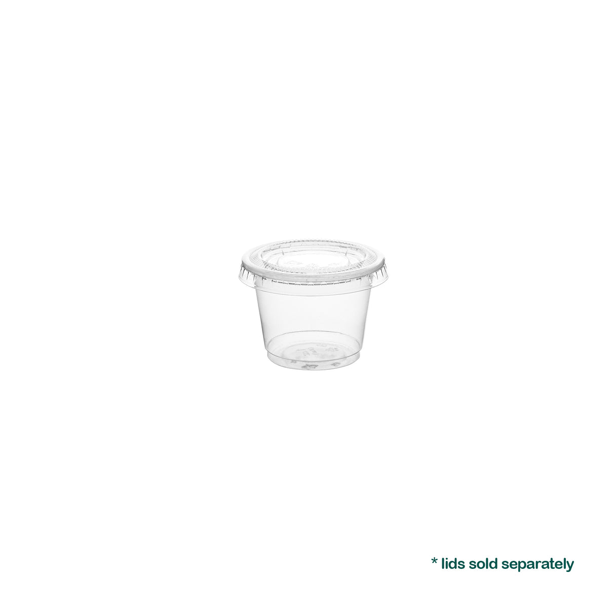 1oz Plastic Portion Cups, 2500 pcs