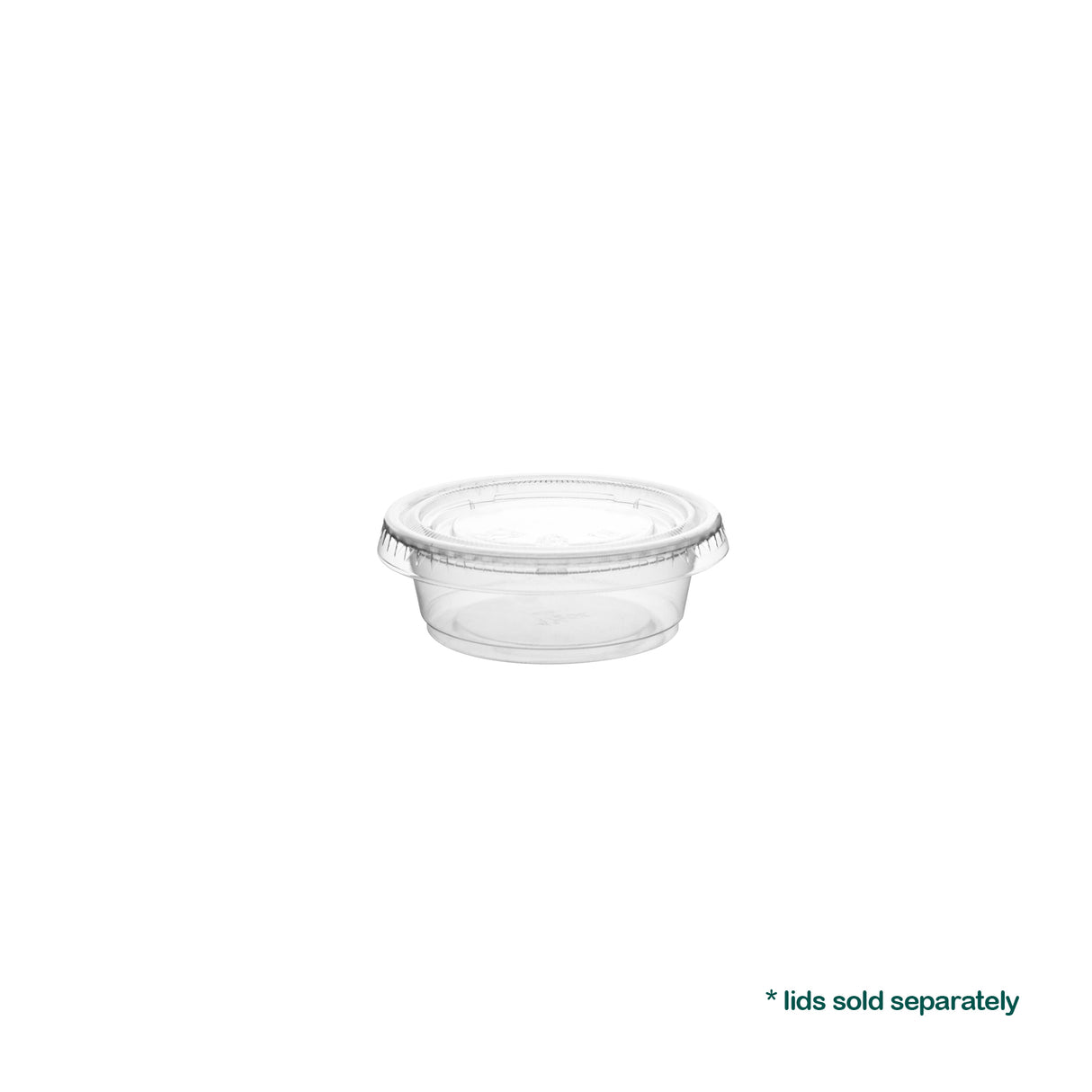 1.5oz Plastic Portion Cups, 2500 pcs