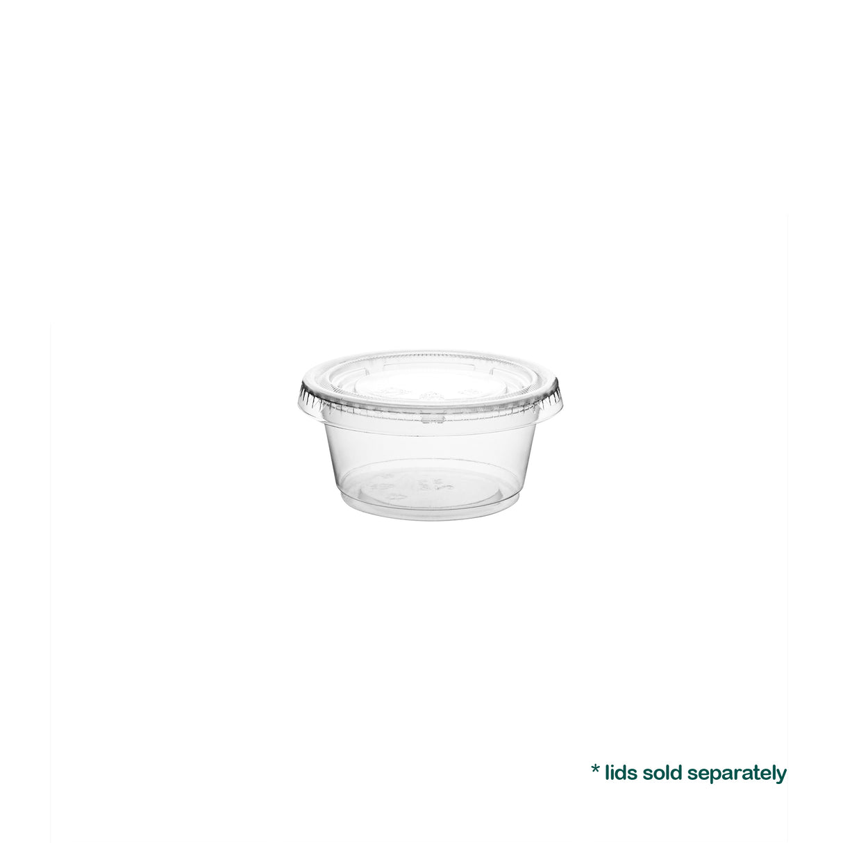 2oz Plastic Portion Cups, 2500 pcs