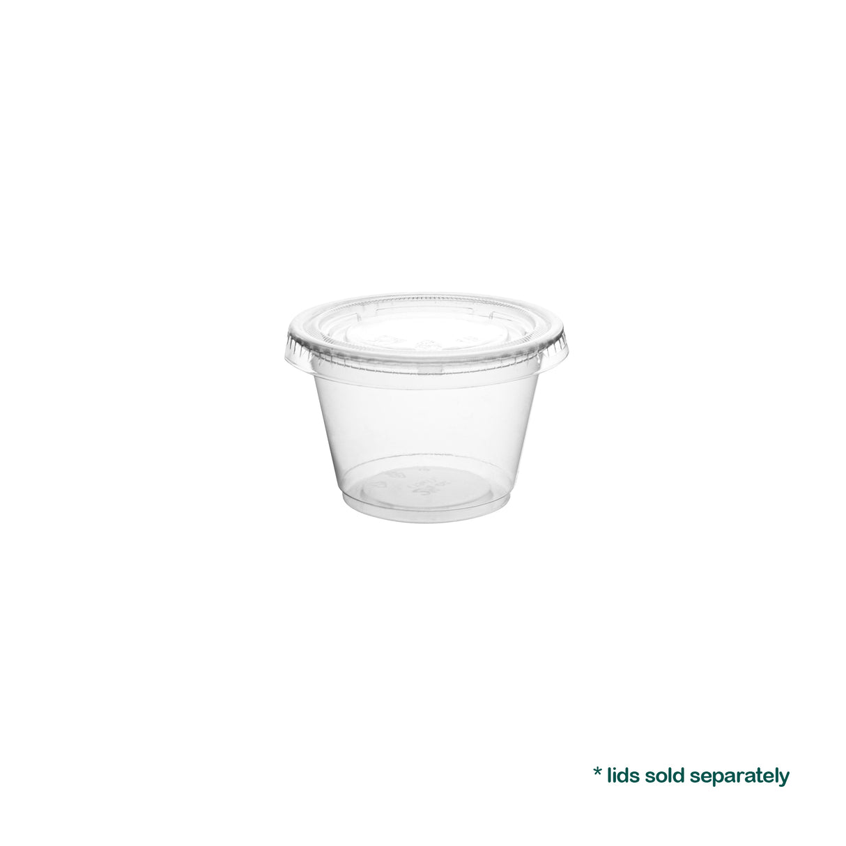 2.5oz Plastic Portion Cups, 2500 pcs