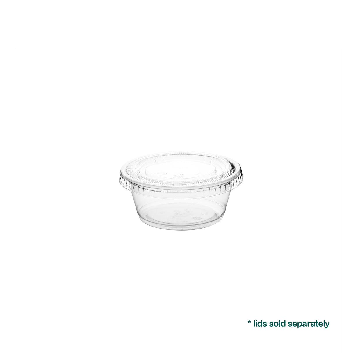 3.25oz Plastic Portion Cups, 2500 pcs