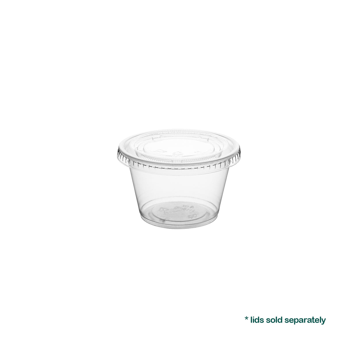 4oz Plastic Portion Cups, 2500 pcs