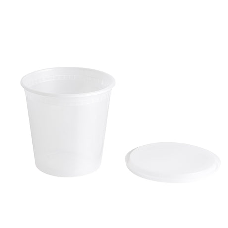 24oz Plastic Deli Containers, 240 sets