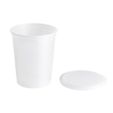 32oz Plastic Deli Containers, 240 sets