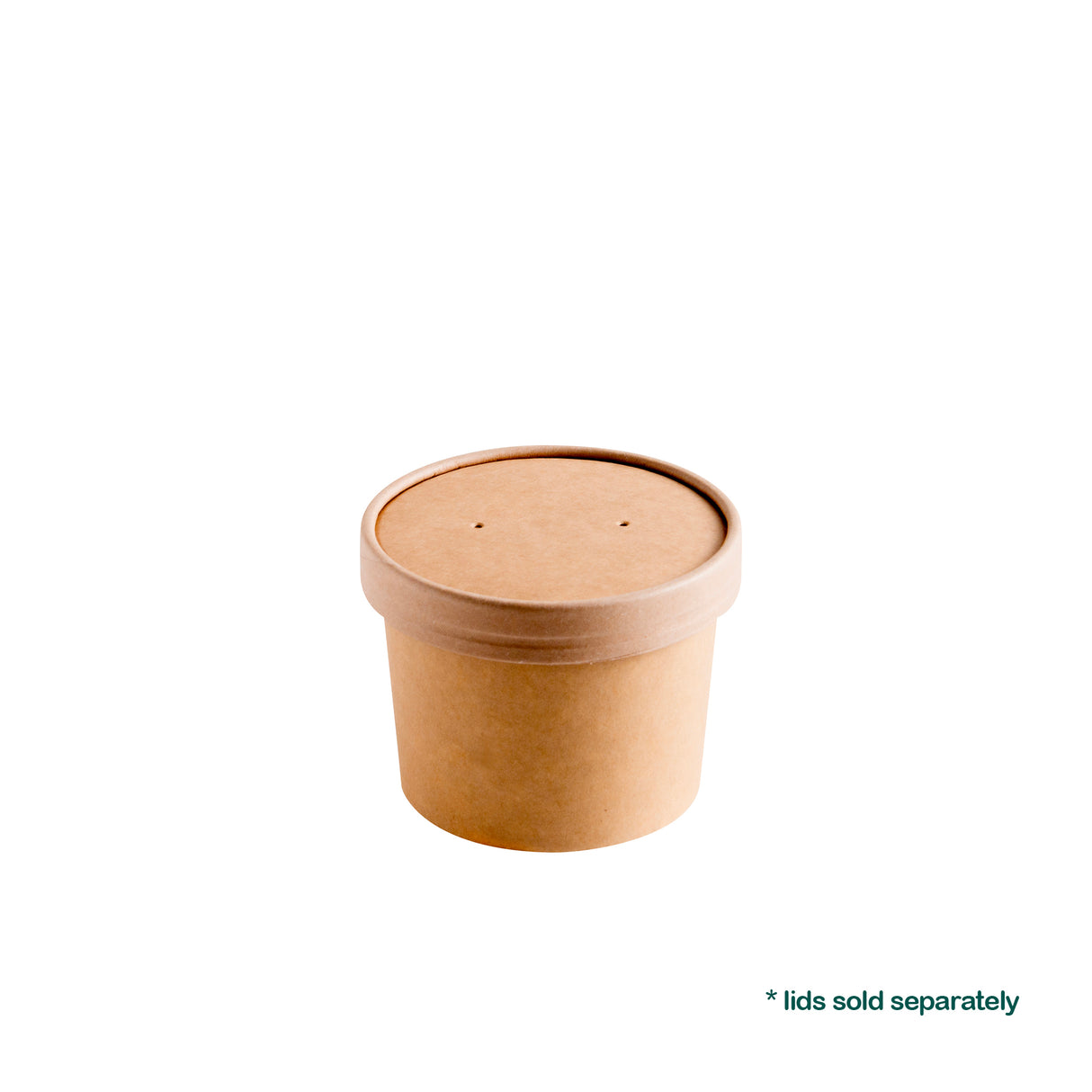 12oz Kraft Paper Cups, 500 pcs