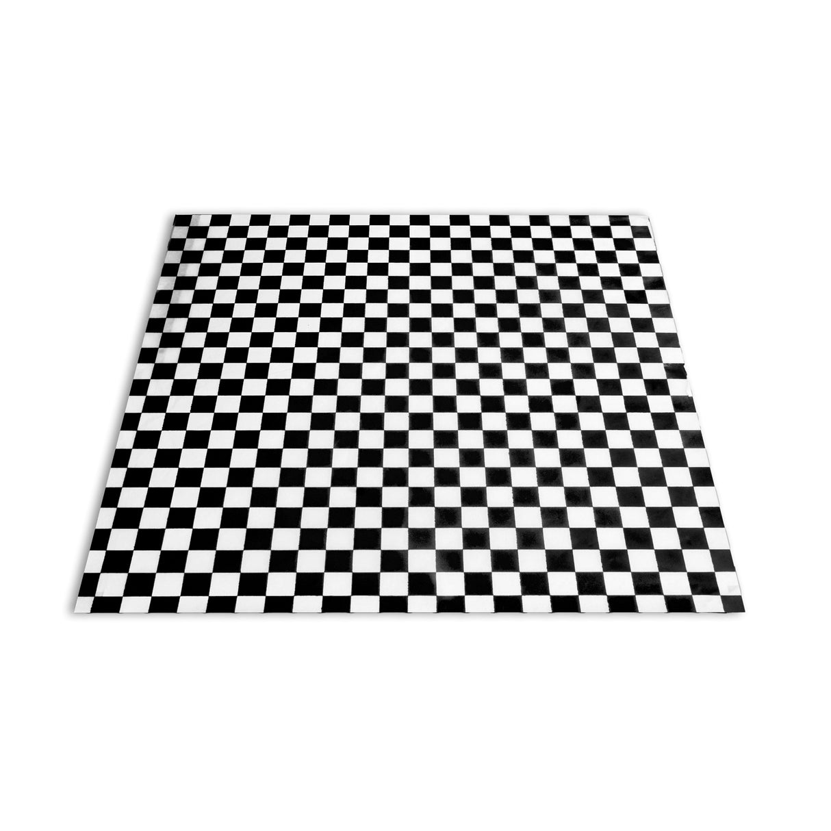 12"x12" Black Checkered Paper, 2000 pcs
