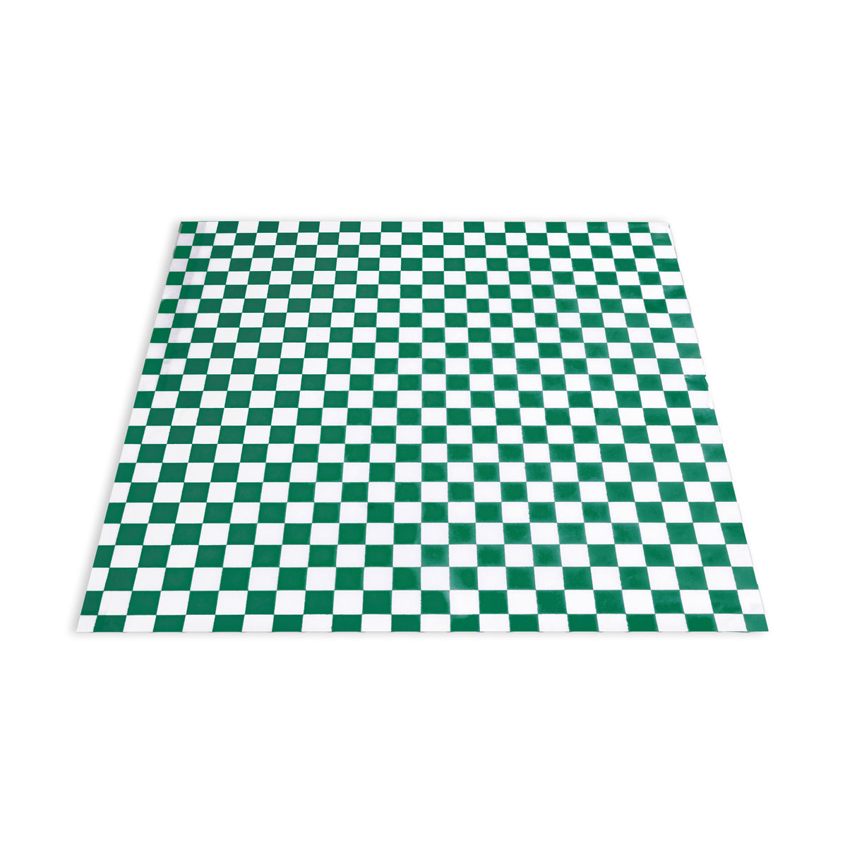12"x12" Green Checkered Paper, 2000 pcs