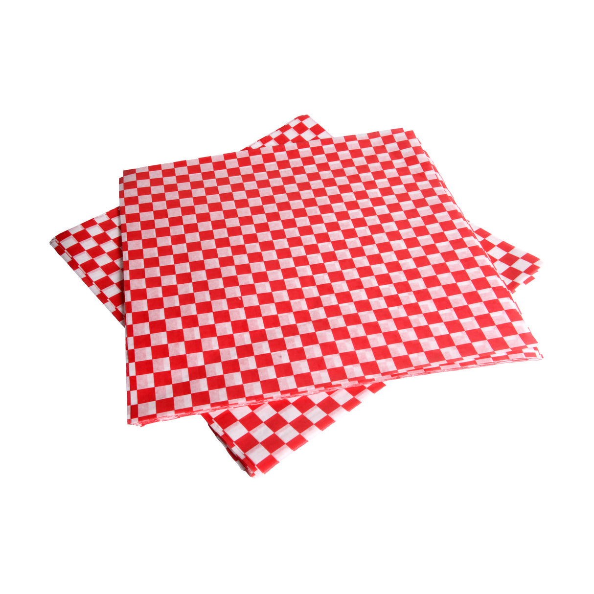 12"x12" Red Checkered Paper, 2000 pcs