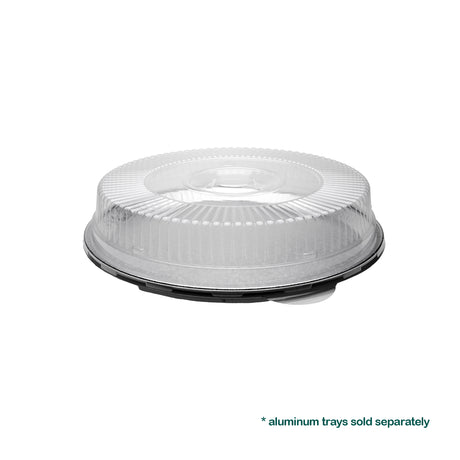 16 in Clear Lids for Aluminum Catering Trays, 50 pcs