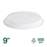 Plastic Dome Lids for Round Aluminum Containers