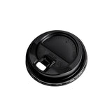 Black PP Lids for Paper Cups