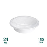 Recyclable Plastic Round Microwavable Containers