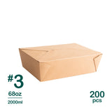 #3 kraft box