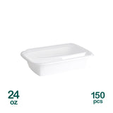 Rectangular Microwavable Containers