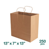 Kraft Paper Bags with Twisted Handles