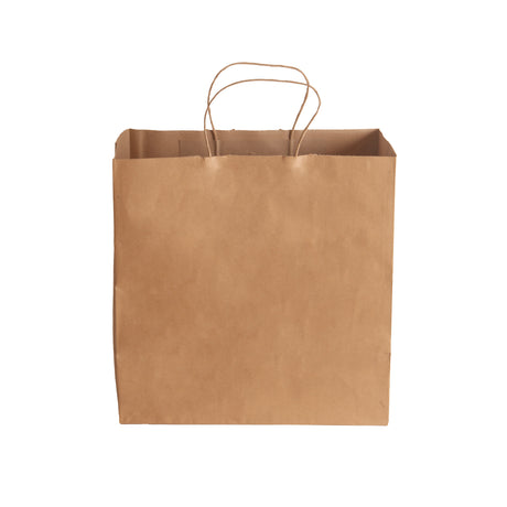 13x7x13 inch Kraft Paper Bags with Twisted Handles, 250 pcs