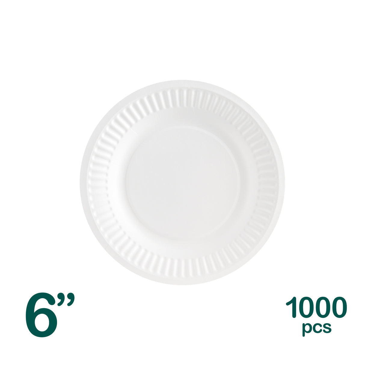 White Paper Plates