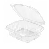 16oz Clear PET Hinged Deli Containers "AD16", 200 pcs