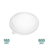 165mm diameter plastic salad bowl lid