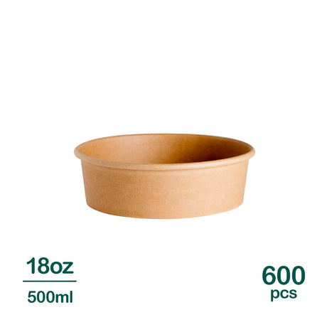 18oz kraft salad bowl