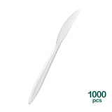 White Plastic Knives