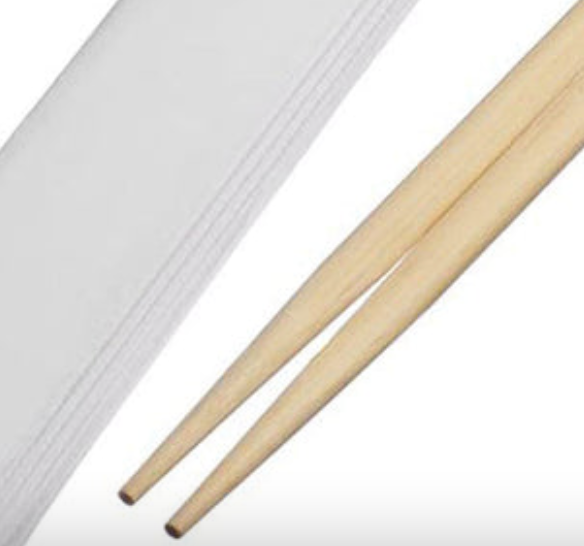 Paper Wrapped Bamboo Chopsticks